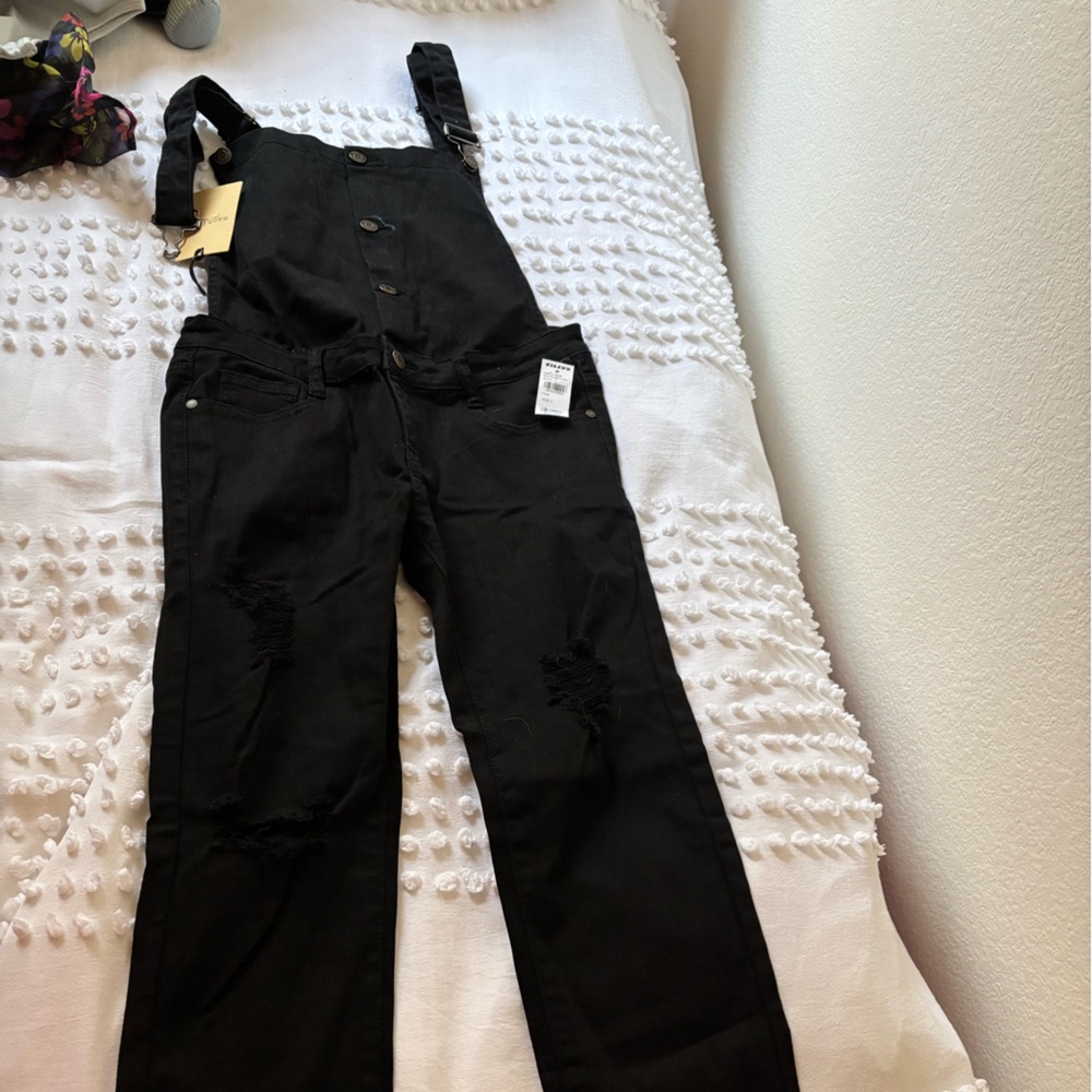 Machine Black Casual Overalls from Tilly’s